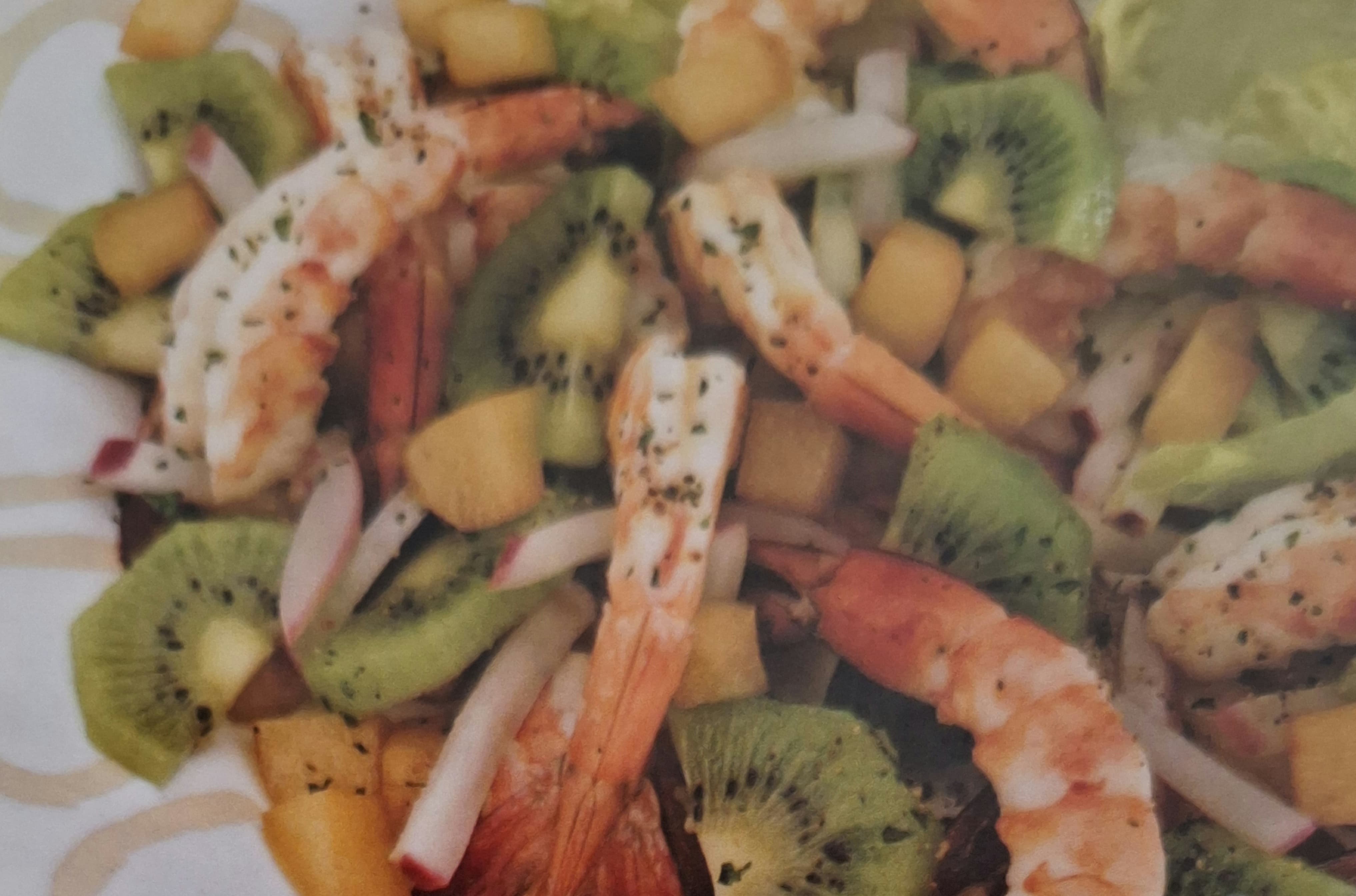 Ensalada de camarón