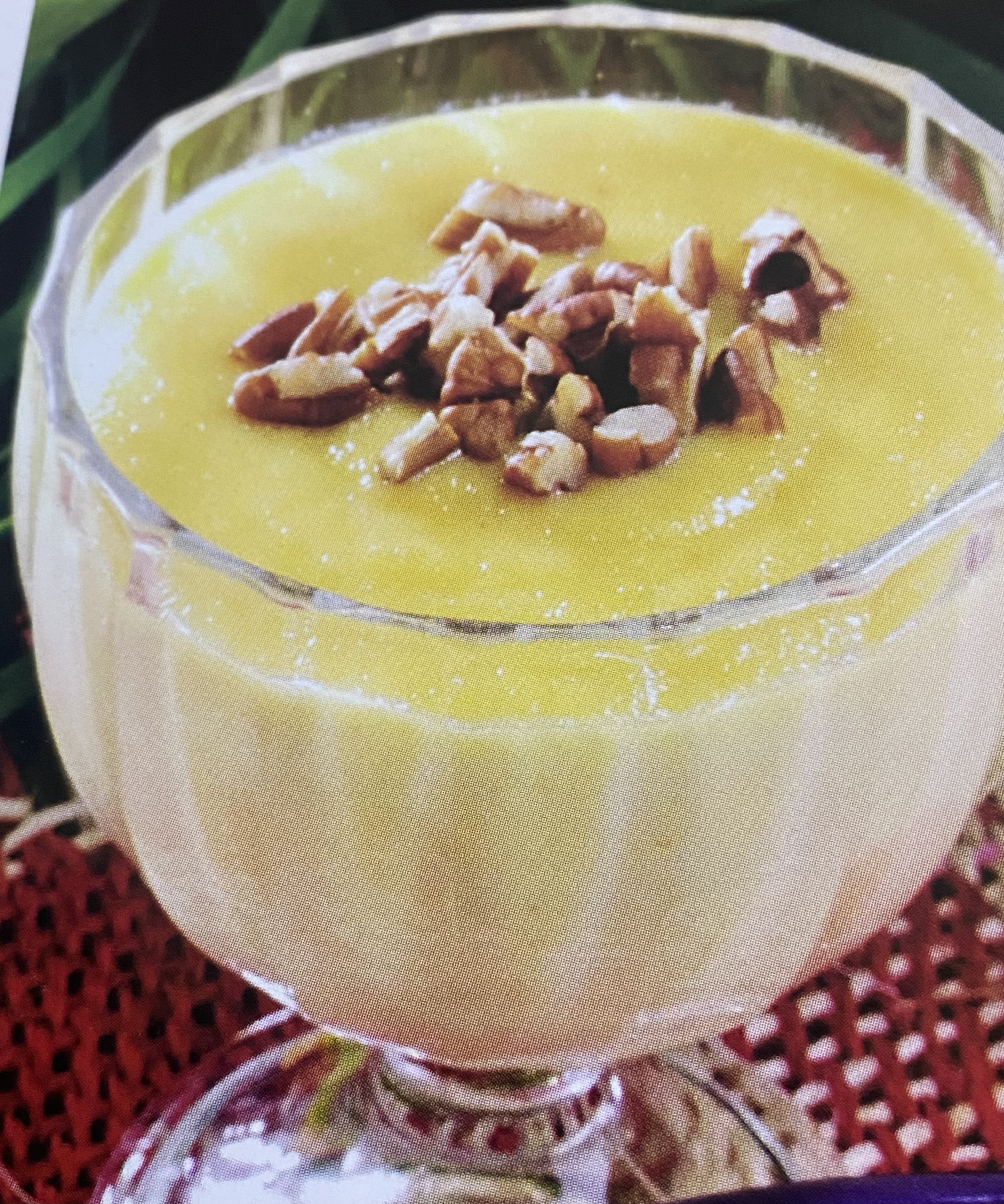 Natillas zacatecana con nuez