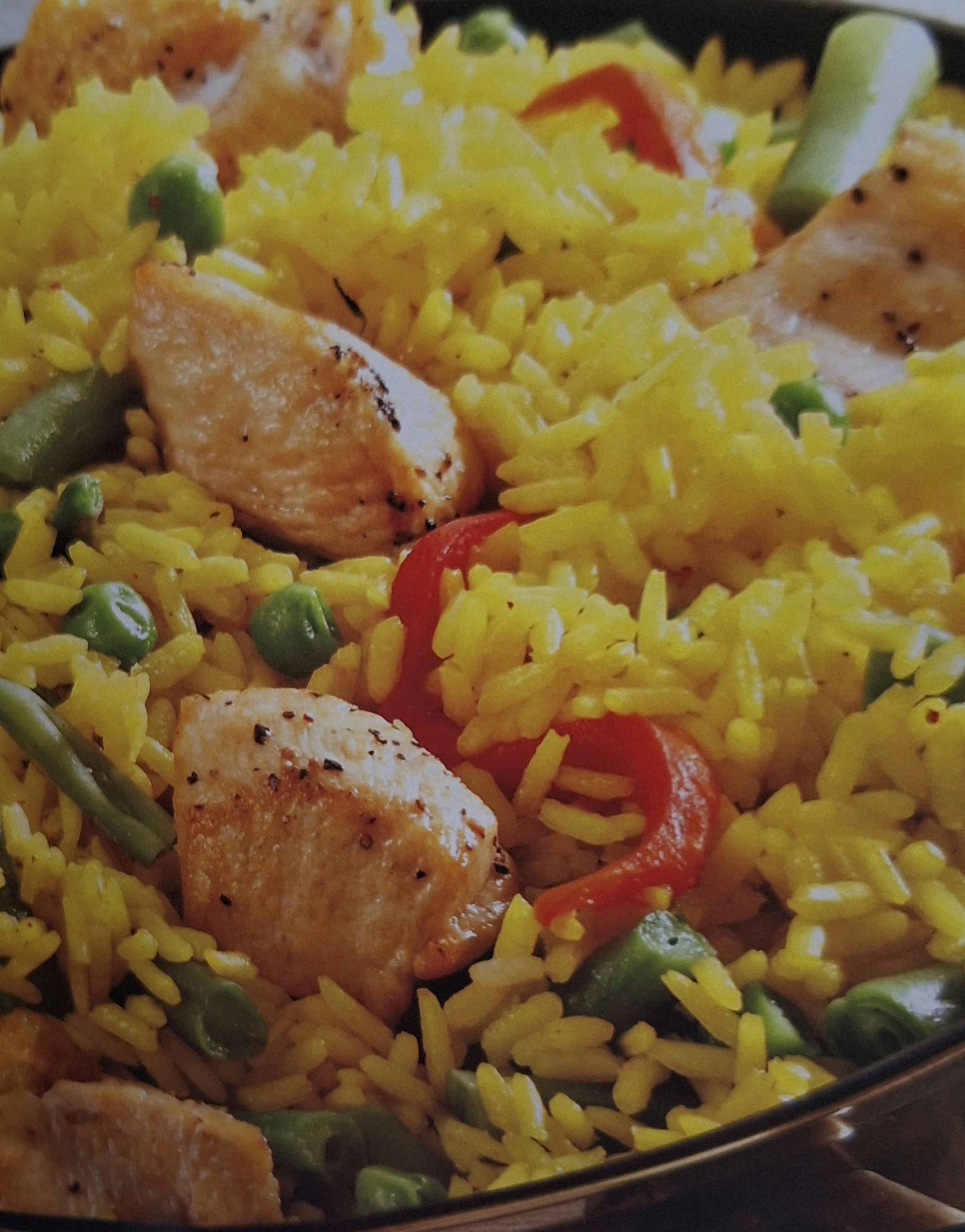 Arroz al horno con pollo 