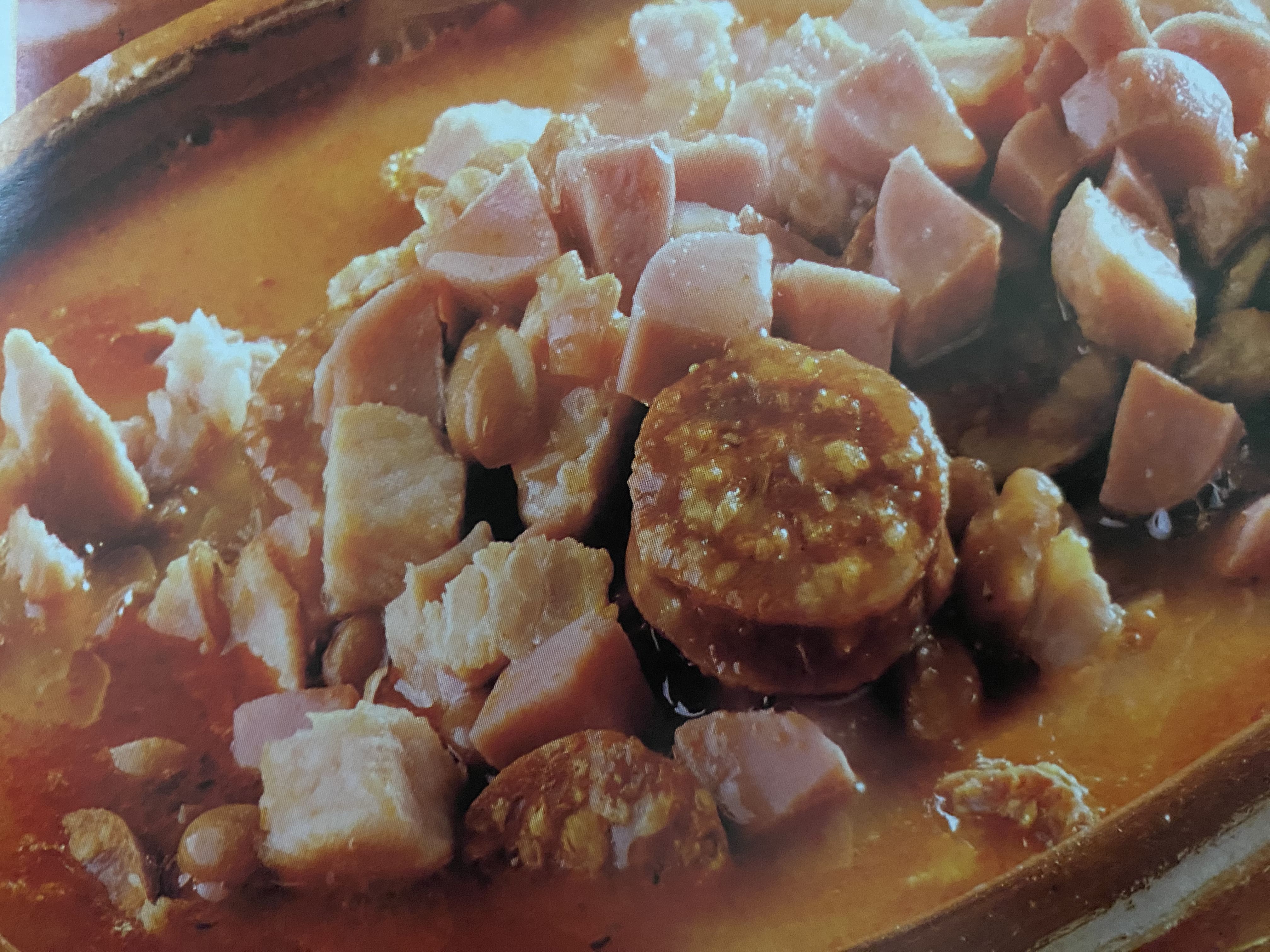 Frijoles charros de Cuidad Madero