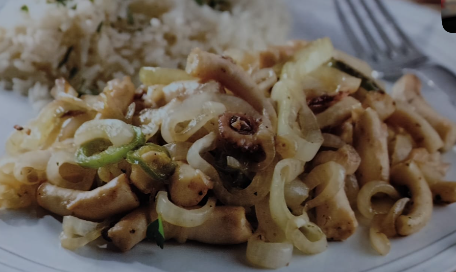 Pulpos encebollados 