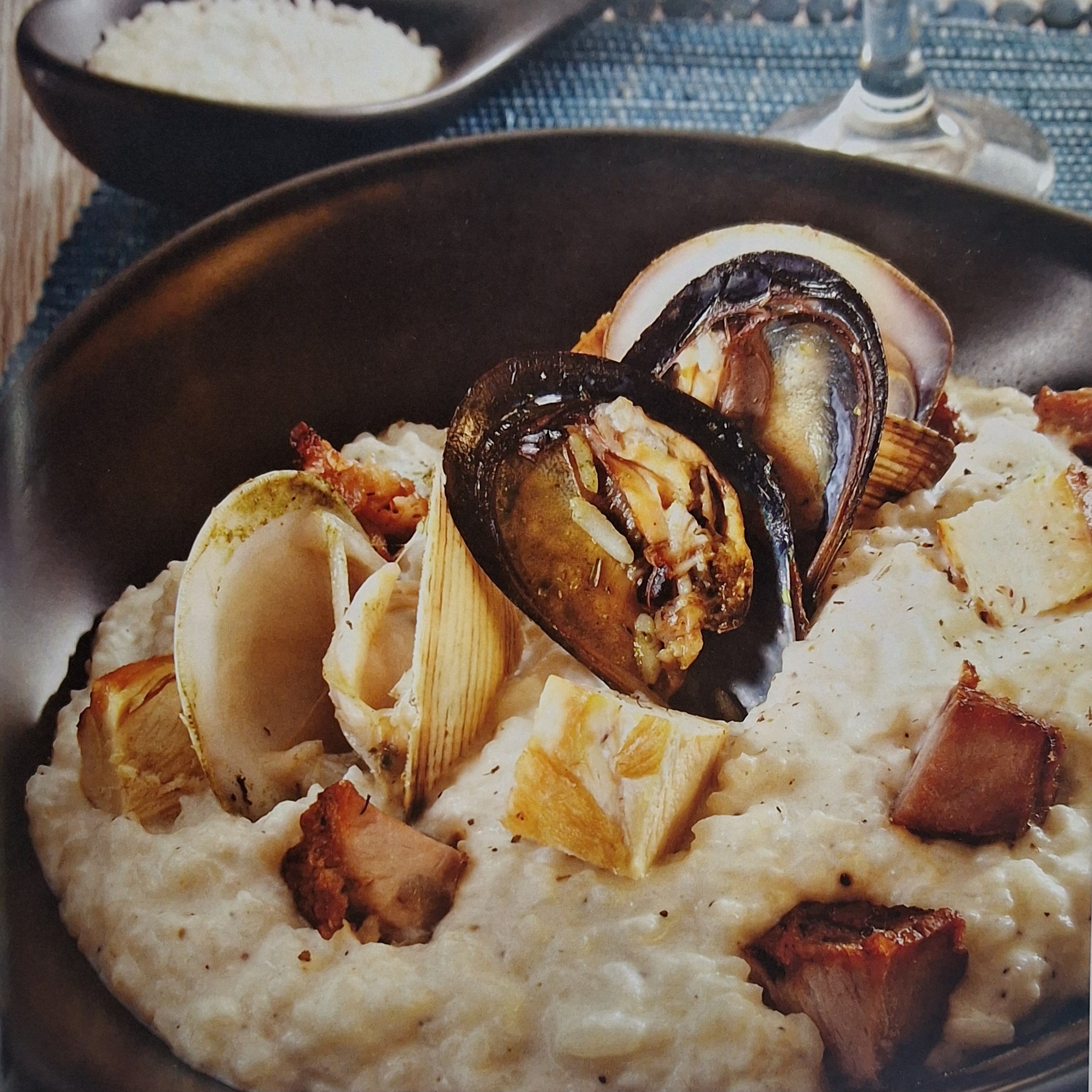 Risotto mar y tierra 