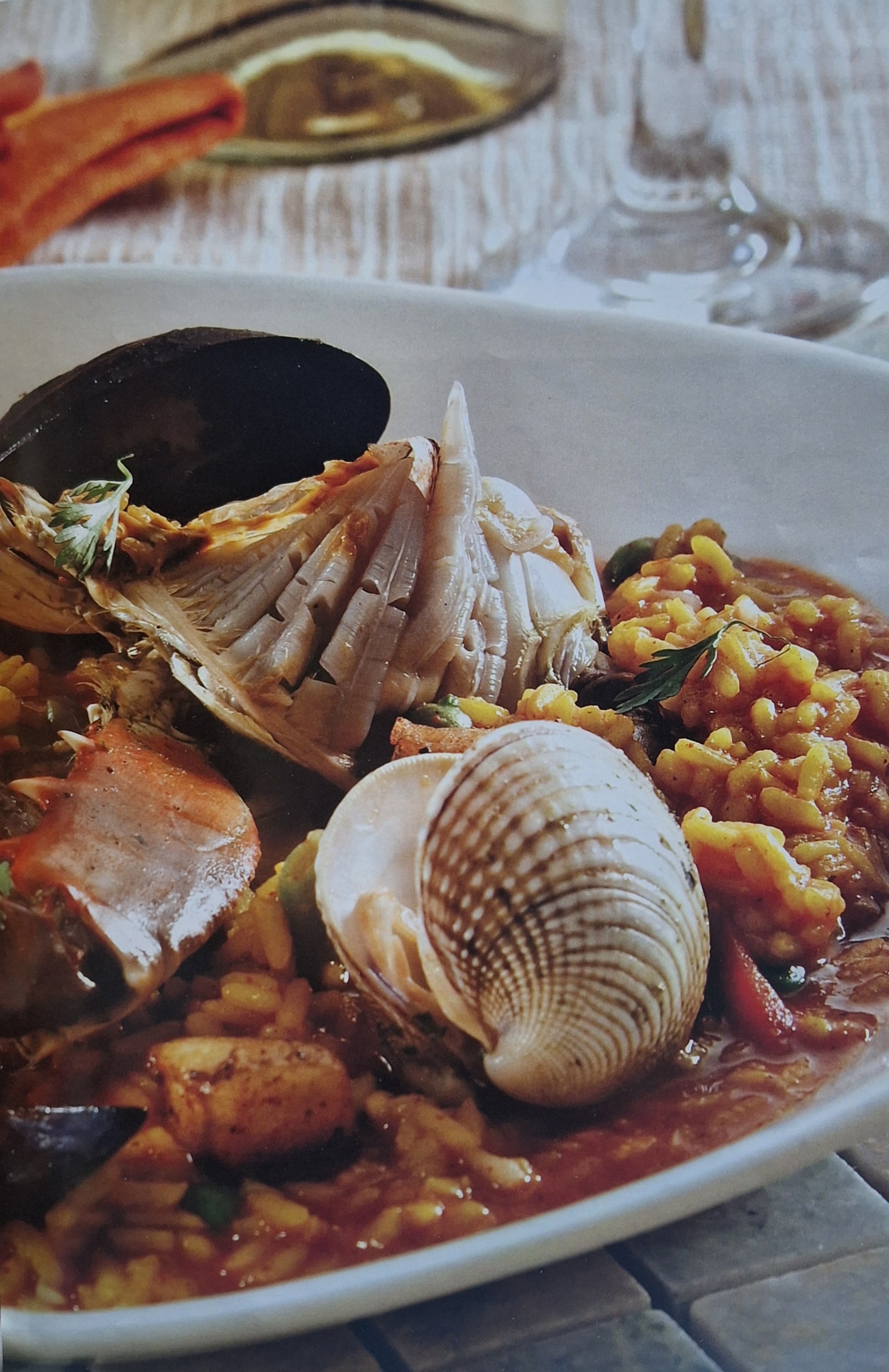 Arroz con mariscos  