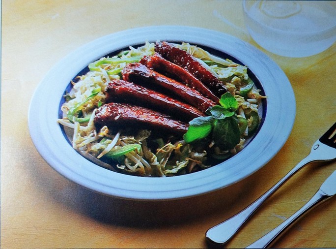 Costillas glaseadas con miel