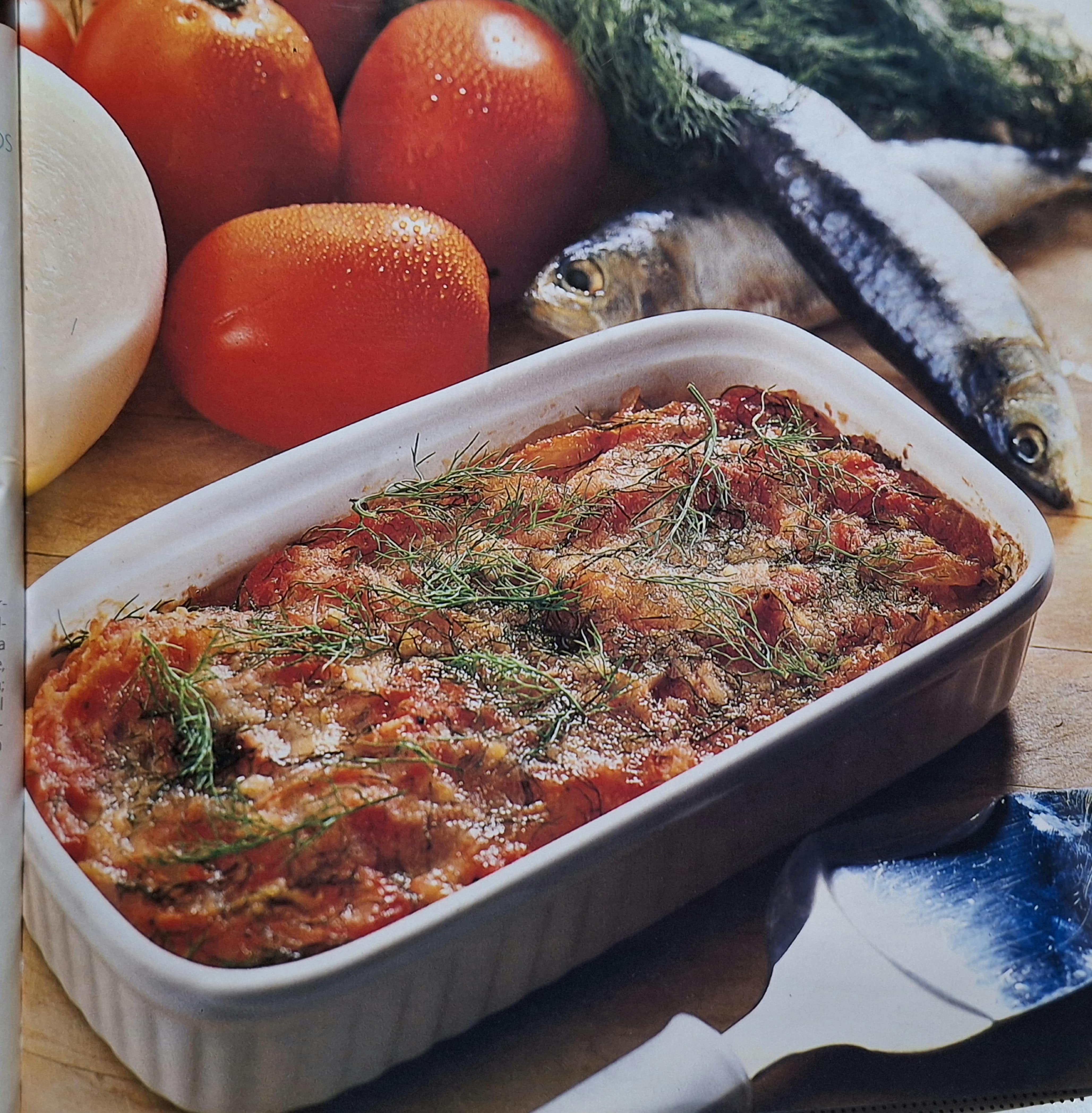 Sardinas con jitomates 