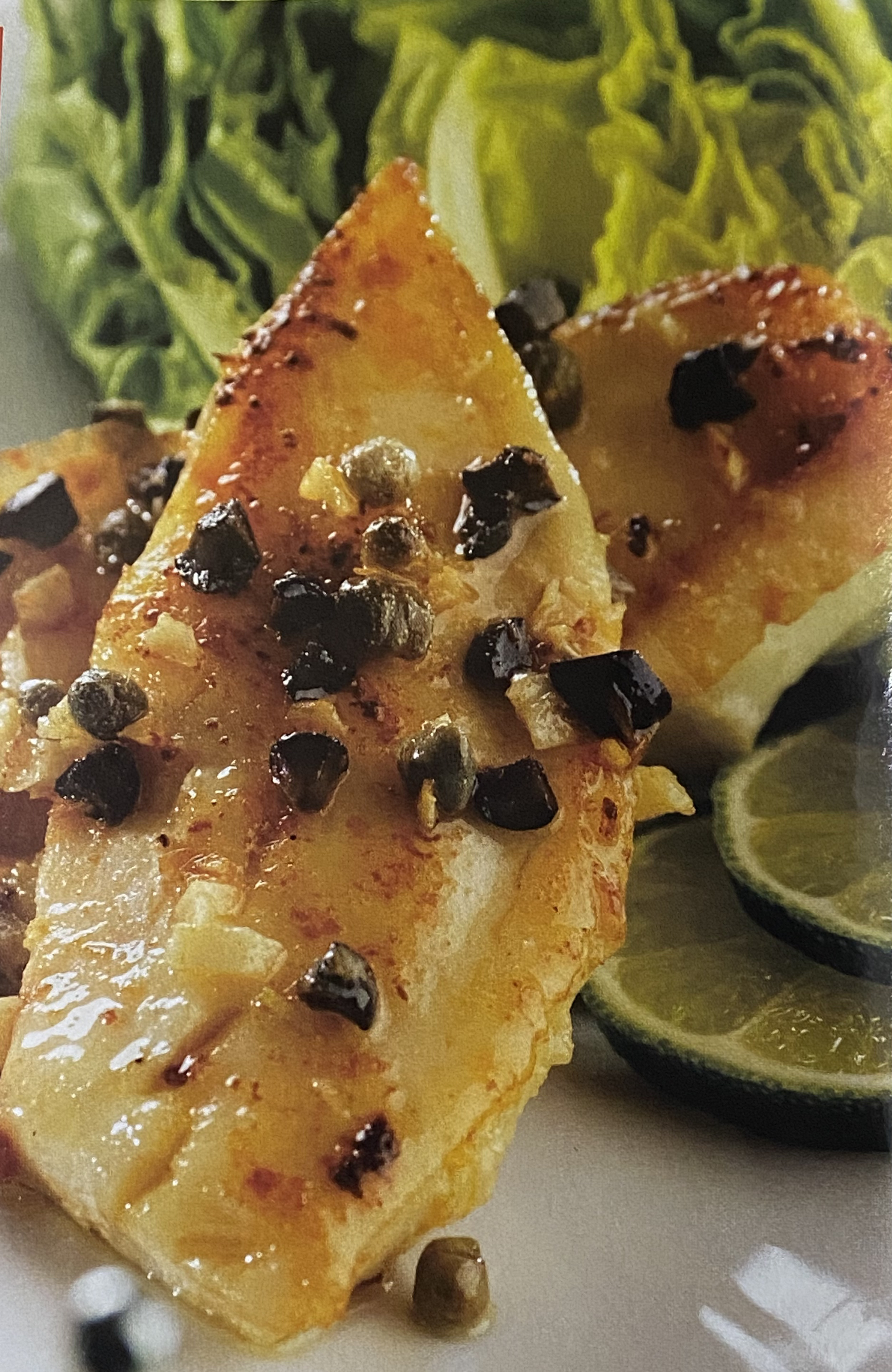 Pescado con alcaparras