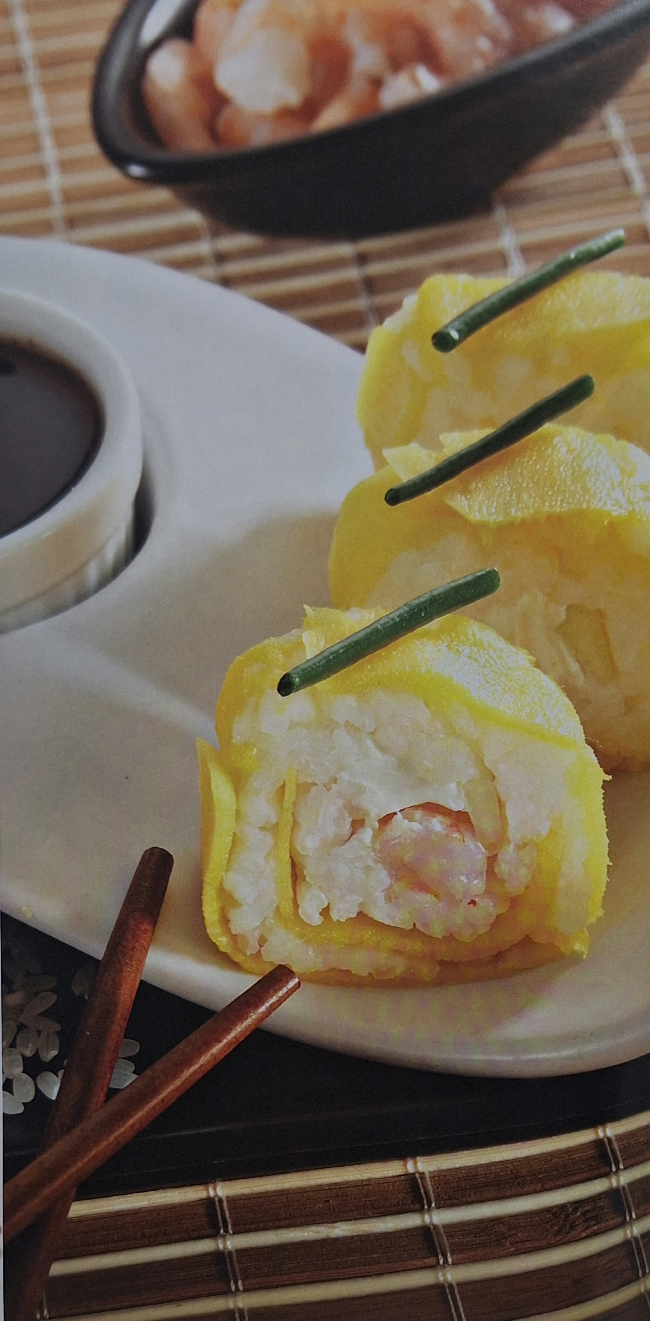 Sushi de mango 